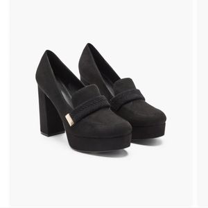 ADELE BRAIDED LOAFER platform pump